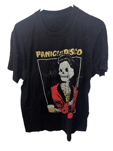 Large Panic at The Disco Death of a Bachelor Double Sided Concert Band T-Shirt