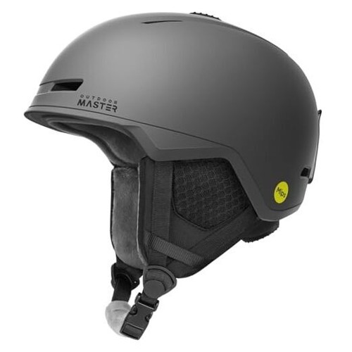MIPS Ski Helmet, Snowboard Helmet for Men, Women & Youth, Large Matte Graphite