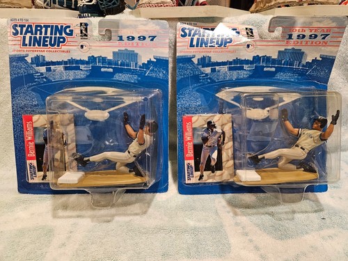1997 STARTING LINEUP KENNER NIP BERNIE WILLIAMS ROOKIE W/CARD NEW YORK YANKEES - Picture 1 of 11