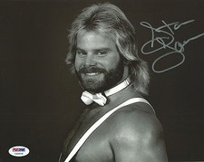 Stan Lane Signed WWE 8x10 Photo PSA/DNA COA NWA WCW The Fabulous Ones Autograph