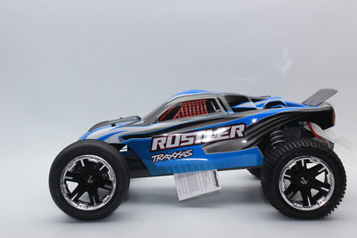 Traxxas 37054-8 Rustler blau Stadium Truck TQ 2,4 GHz  1:10  NEU OVP + Akku