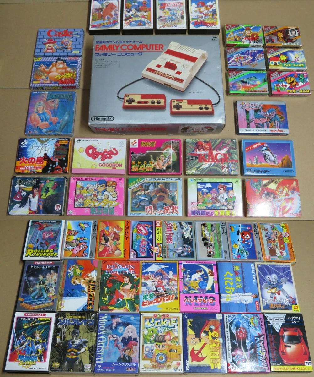 Nintendo Famicom 8 Bit Games Consoles Japan Family Computer