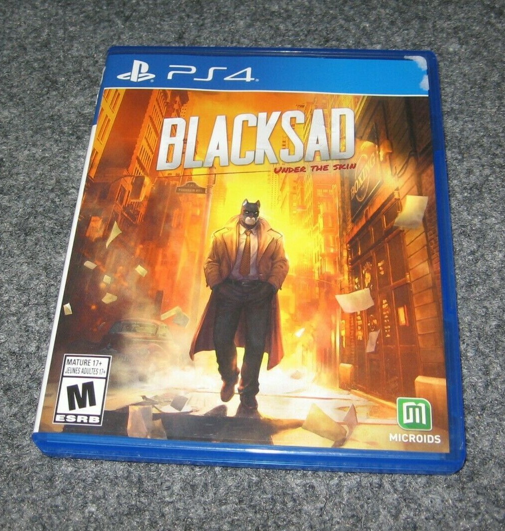 PlayStation4 - 欧州版 BLACKSAD UNDER THE SKIN PS4 ブラックサッド BlackSad Black Sad Under the Skin PlayStation 4 PS4 1950's