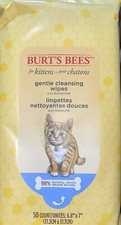 Burt's Bees for Pets Gentle Kitten Wipes - Grooming Wipes for Cleaning Coat