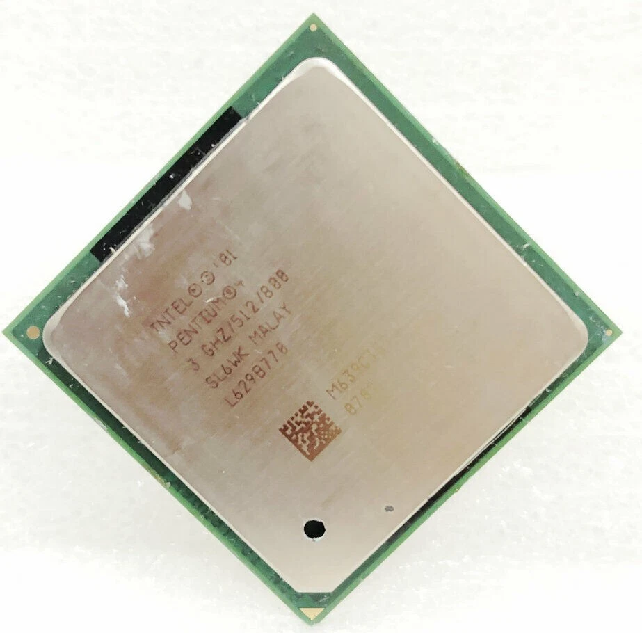 Intel Pentium 4 SL6WK 3.0ghz/512kb/800mhz Socket/Socket 478 Northwood Ht Pc-cpu - Image 2 of 4