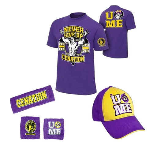 Hat T-shirt Wristbands for John Cena Costume gift jogger mens children boys * - Picture 9 of 30