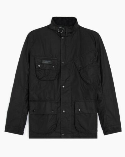 Chaqueta de cera Barbour International Coloured Sl International negra