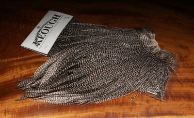 KEOUGH NATURAL GRIZZLY SADDLE GRADE #2 Rooster Fly Tying Hackle