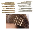 Set of 5 Girls Bling Crystal Bridal Hair Clip Hairpin Slide Grips Clips Gift UK