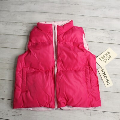 【saby / サバイ】REVERSIBLE PUFF VEST Girls Rainbow Shine Reversible Quilted Vest