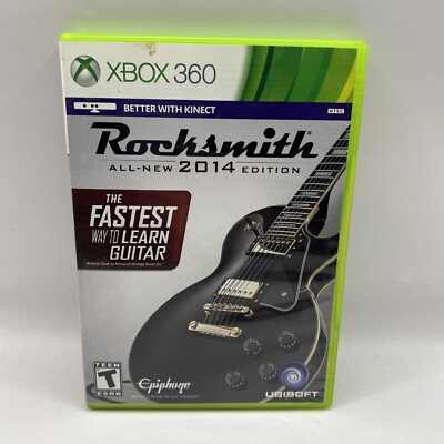 Rocksmith 2014 Edition (Xbox 360, 2014) Complete