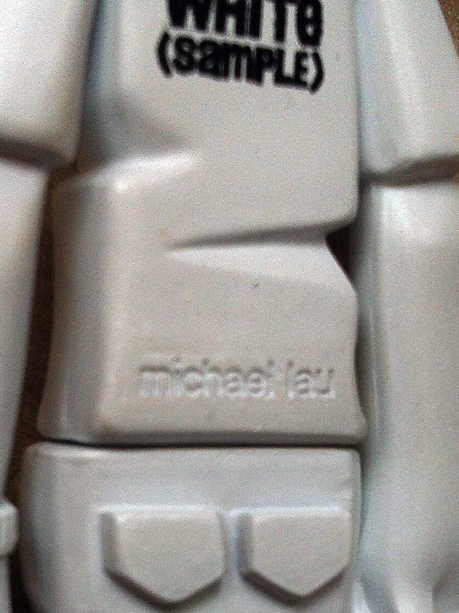Mr Shoe White (Sample), Micheal Lau, Nike. Very Rare Collectable