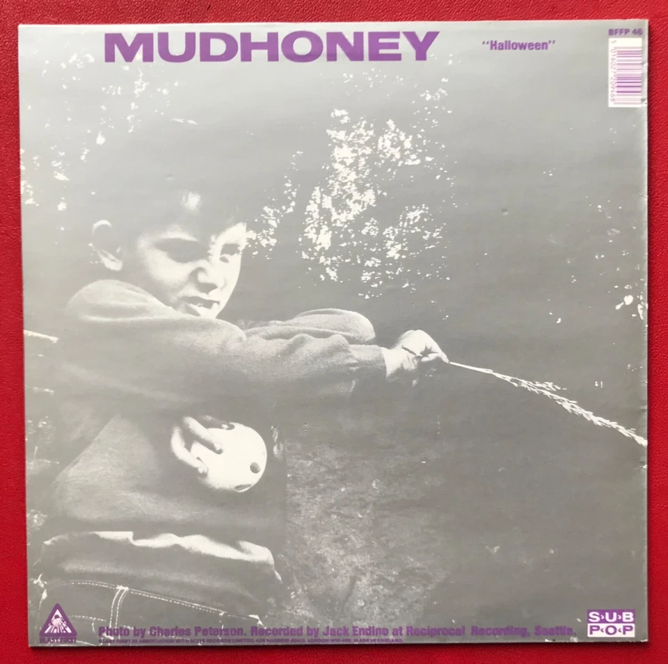 Sonic Youth / Mudhoney - Touch Me I`m Sick / Halloween - UK 12" Vinyl Single P/S - Изображение 2 из 4