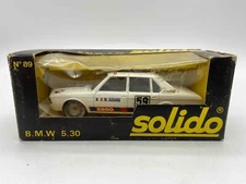 Solido 1/43 Scale BMW 5.30 No 89 White Color w/box READ!!