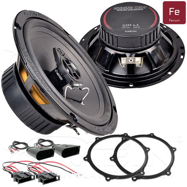 Ground Zero Lautsprecher FüR Seat Ibiza Iv 6P 2015-2017 Heck Hinten 120W #B1OC-image