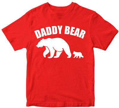 Papa Bär T-Shirt Vatertag Kinder Kinder Liebe Geburtstag Spruch Party Geschenke