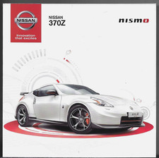 Nissan 370Z Nismo Coupe 2013-2014 UK Market Foldout Sales Brochure