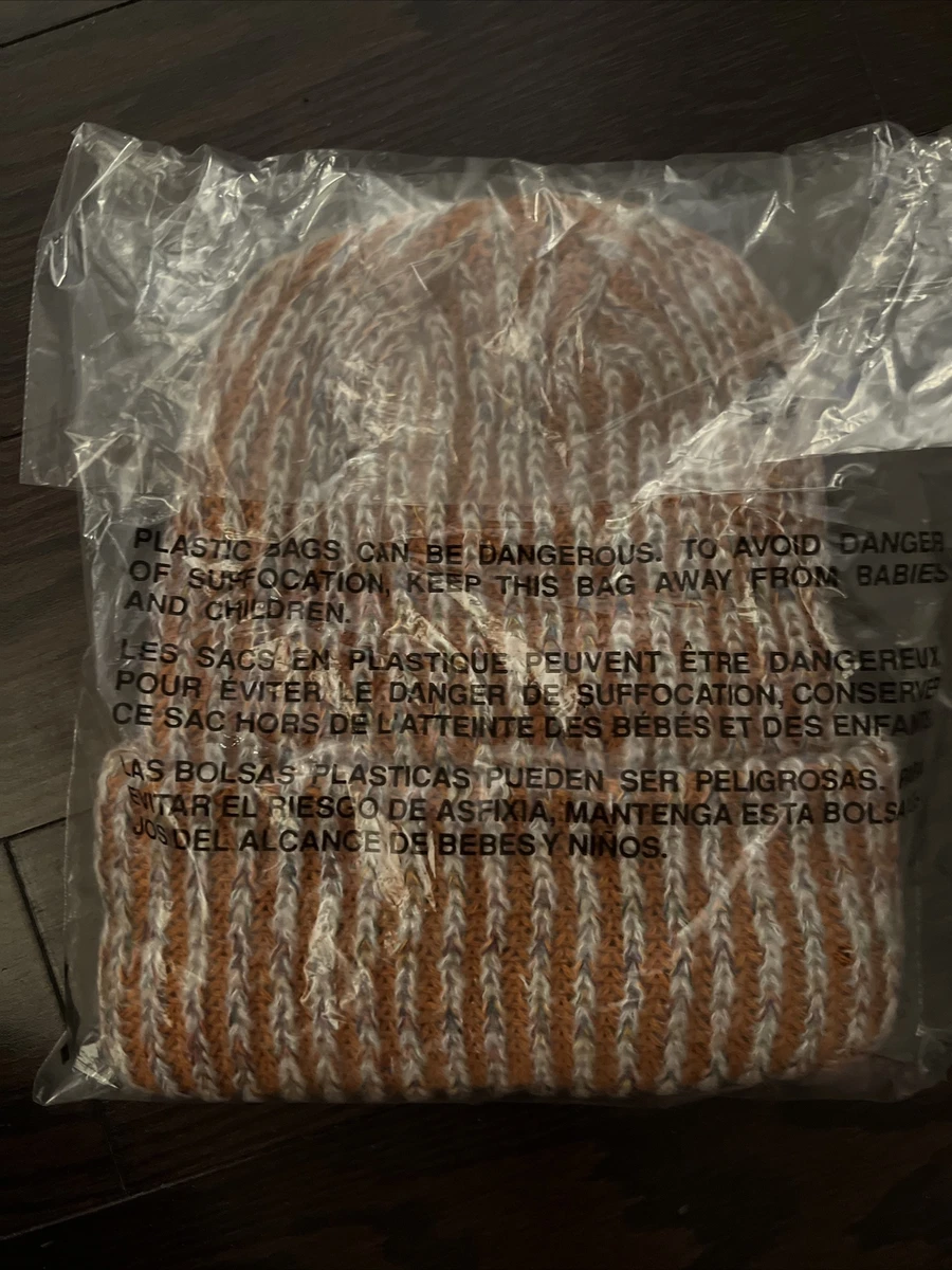Supreme Rainbow Knit Loose Gauge Beanie FW20 Rust | eBay