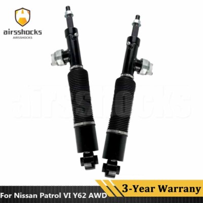 Pair Rear L&R Hydraulic Shock Struts w/HBMC Fit Nissan Patrol VI Y62 AWD 2010-23