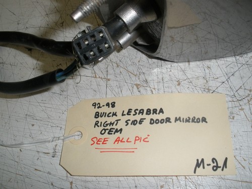 92-93-94-95-96-97-98 ESPEJO PUERTA LATERAL DERECHO BUICK LESABRA (VER FOTO') (M-21) - Imagen 3 de 3
