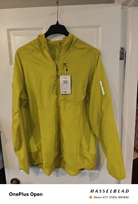 SALOMON Bonatti Cross Fz Hd M JACKET Citronelle/Sulphur Spring SIZE XL BRAND NEW