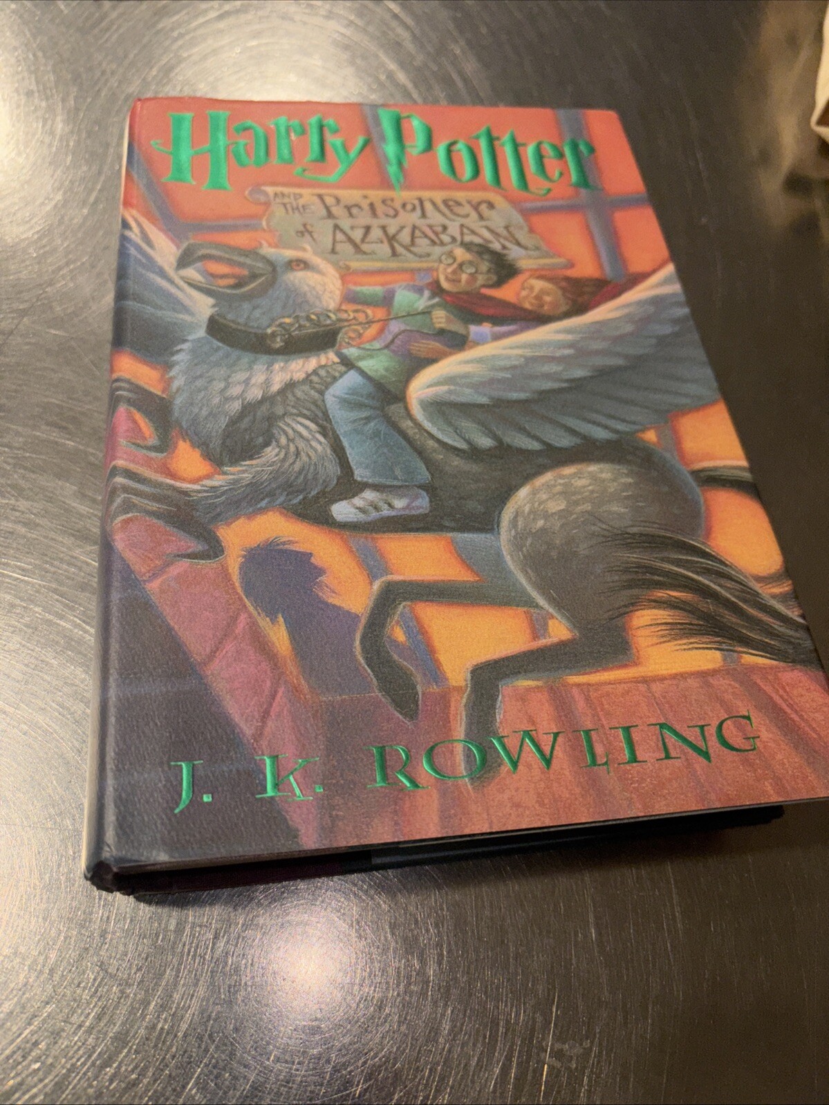 First American Edition Harry Potter and the Prisoner of Azkaban Hardcover Book