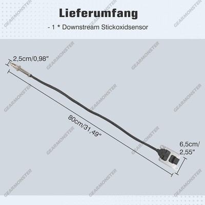 Nox Sensor Lambdasonde 11787587129 für BMW N53 325i 330i 525i 530i 
