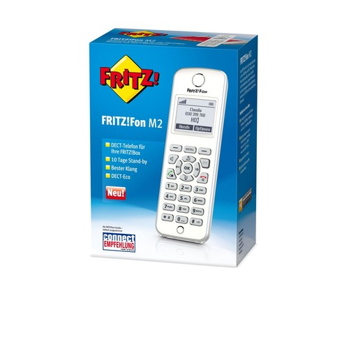 AVM FRITZ!Fon M2 Mobilteil, NEU, OVP, DECT-Telefon, HD-Telefonie, Telefonbücher - Bild 3 von 4