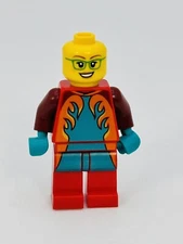Lego Freya McCloud Mini Figure Female Stuntz Driver cty1351 2021 NO HAIR/HELMET