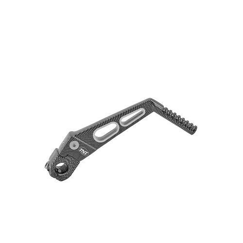 Kick de démarrage AM6 imitation carbone style Lighty pour mécaboite 50cc