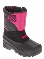 Girls' Essential Winter Boot Size US 5 BLACK/PINK --336--