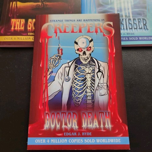 Edgar Hyde Strange Things Are Happening in CREEPERS Book Lot Horror Series 7-9 - Picture 3 of 8