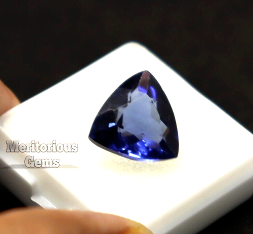 Tanzanite jewelry Stone Loose Gemstone Natural Tanzanite Trillion Cut 9.60 Ct - Picture 2 of 7