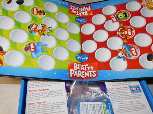 Disney Beat The Parents Board Game - Kids vs. Grown-Ups: Who Knows Disney Best? - Picture 8 of 11