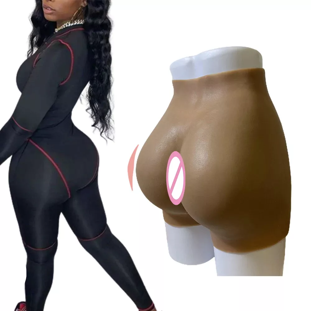 Silicone Bum And Hips Padding Pants Big Hips Pads Enhancer Fake Ass Buttocks