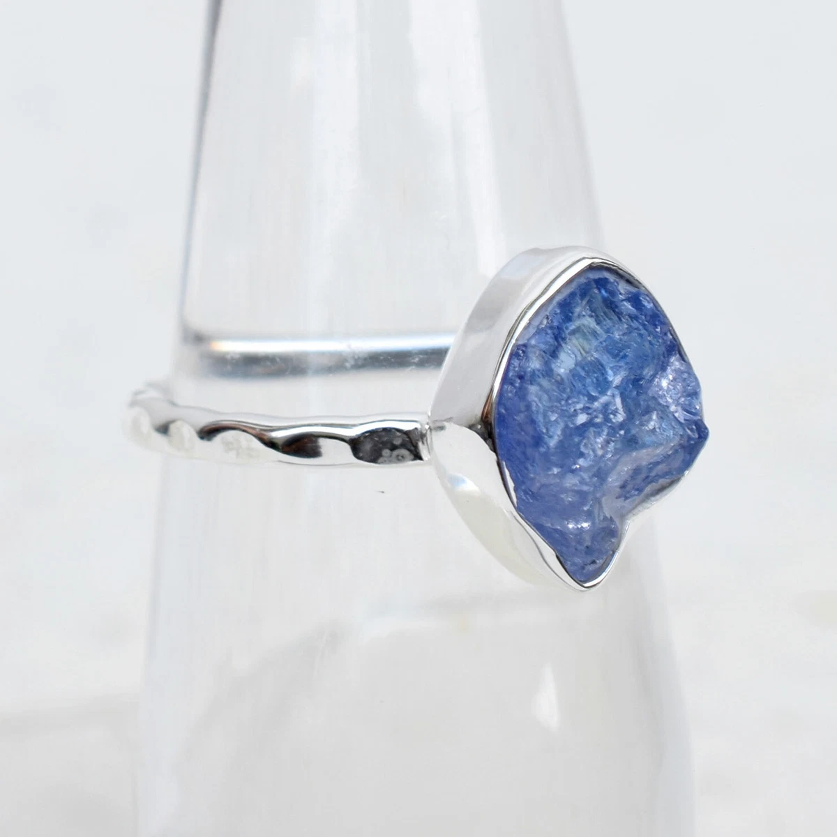 Raw tanzanite ring clearance