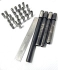 4 Tool Holders With 25 Collets