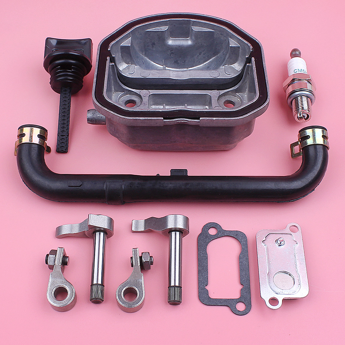 Cylinder Head Cover For Honda GX25 HHT25S w Valve Plate Rocker Lifter