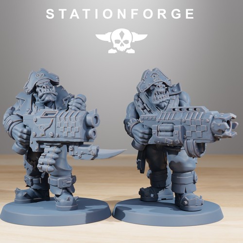 Orc Pirate Infantry, Stationforge - Picture 5 of 6