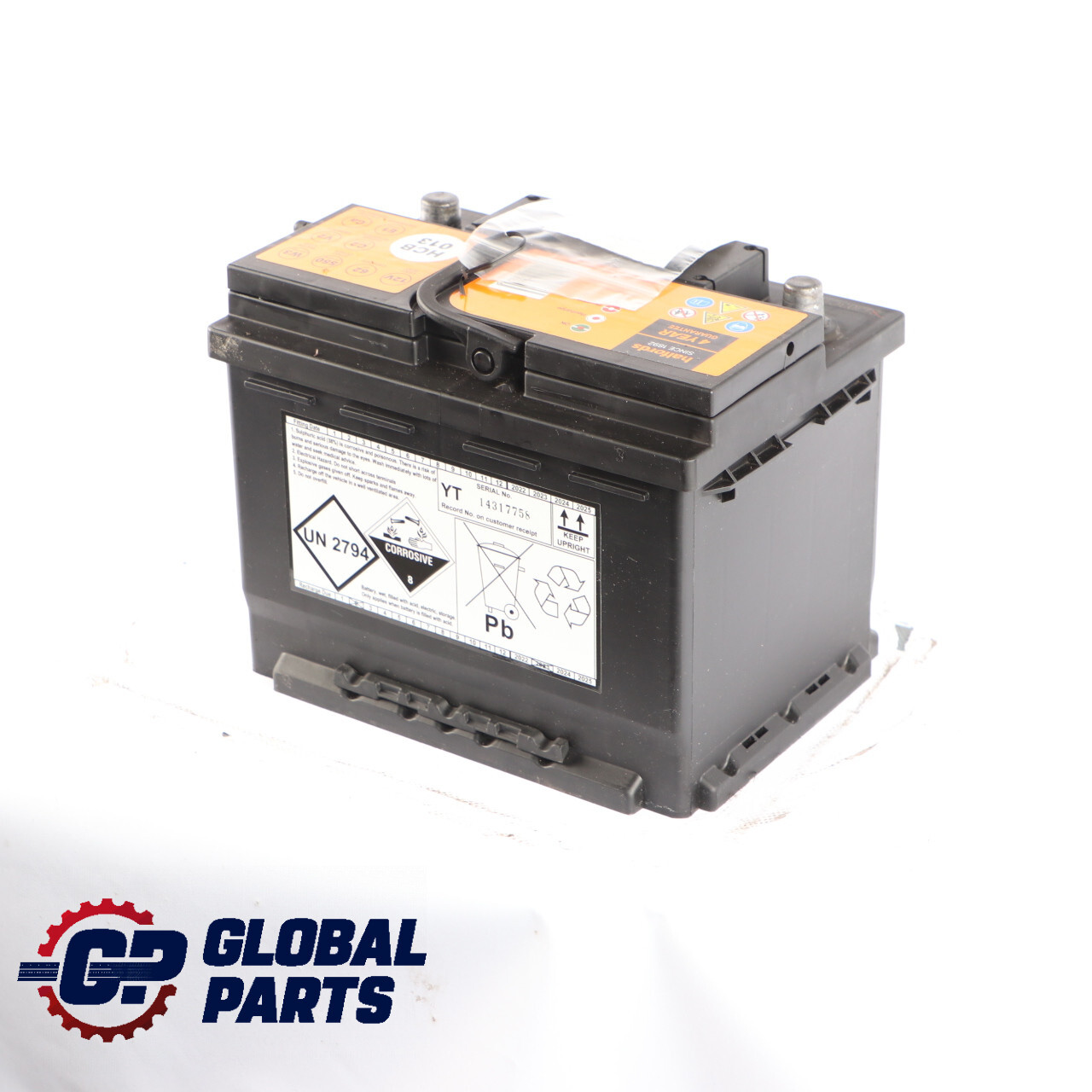 Halfords 12V Calcium Accumulator Battery 60Ah 540A HCB013 eBay