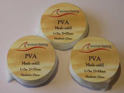 20m (4x5m) PVA-Mesh refill, Pva-Netz, Boilies, Partikel, Karpfen, anfüttern.