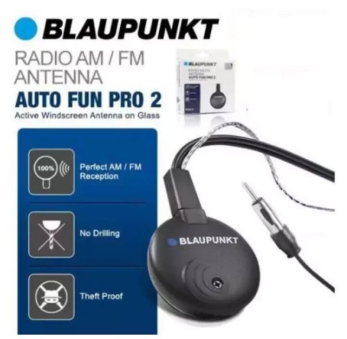 Blaupunkt Auto Fun Pro 2 Radio AM/FM Active Windscreen Car Antenna Reception - Picture 5 of 15