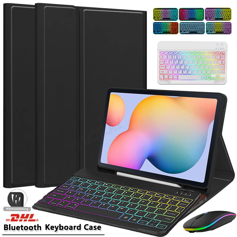 Samsung Galaxy Tab A7 Lite Tastatur Beleuchtete Tastatur Maus Für Samsung Galaxy Tab A9+ A8 A7 S9 S8 S6