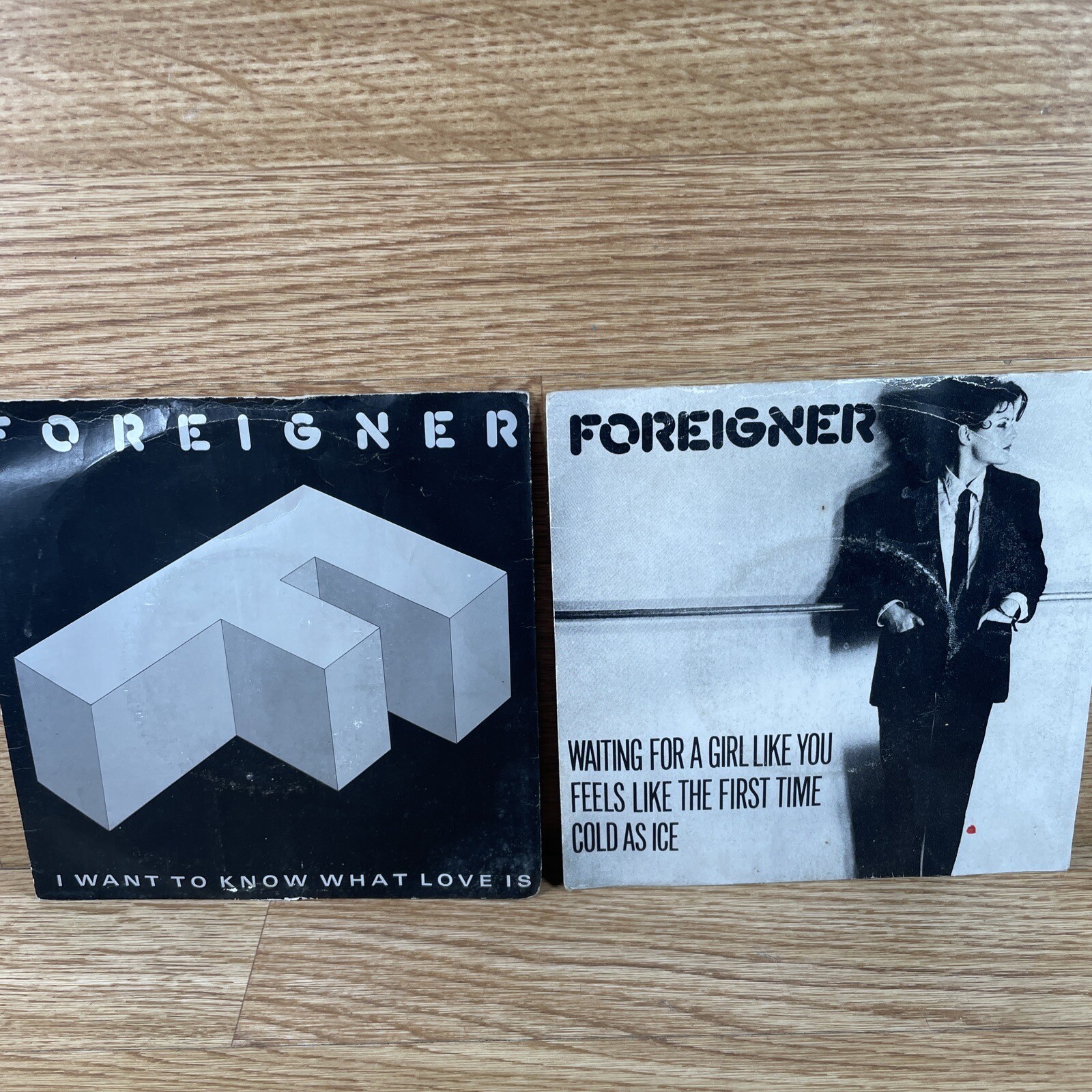 Foreigner - I Want To Know What Love Is/waiting For A Girl 7" Single