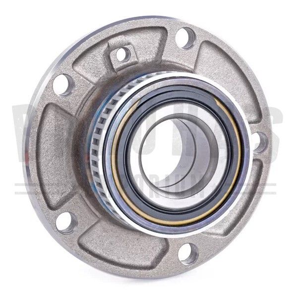 For BMW 3 Series E46 19942007 Front Hub Wheel Bearing Kit + ABS Ring