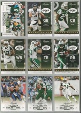 New York Jets 9 card 2012 Prestige insert & parallel lot-all different