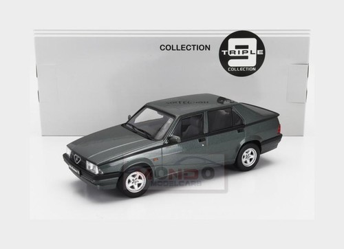 1:18 TRIPLE9 Alfa Romeo 75 1988 Grey Green T9-1800473