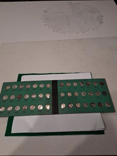1946-61 PDS BU Roosevelt Dimes (42 Coins)