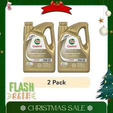 (2 pack) Castrol EDGE Extended Performance 0W-20 Advanced Full Synthetic,5 Quart