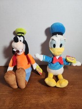 2019 NWT Disney Jr. Mickey Mouse Clubhouse Plush Donald Duck And Goofy
